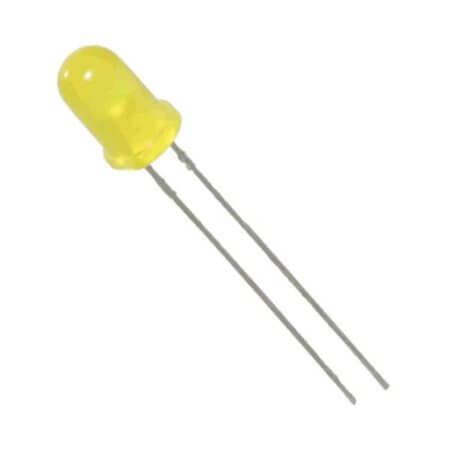 LTL2R3KYD-EM LED 5MM YELLOW 4750mcd 30° YELLOW/DIFFUSED - 1