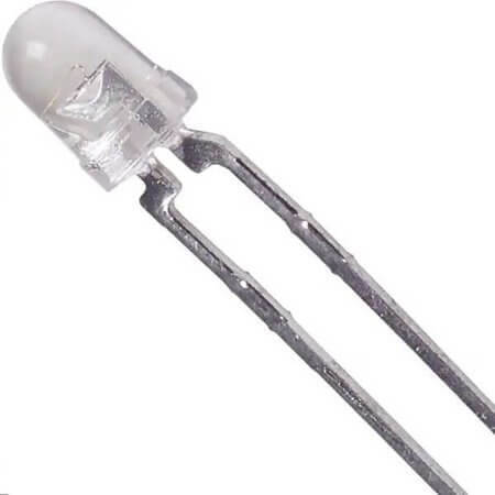 LTL42EKEKNN LED 3MM RED 880mcd 22° WATER CLEAR - 1
