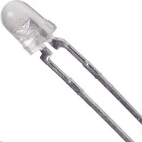 LTL42EKEKNN LED 3MM RED 880mcd 22° WATER CLEAR - 1