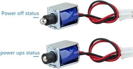 LY-011B 5V DC Küçük Elektromanyetik Kilit - 4