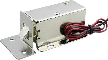 LY-031 DC12V 1-8A Electromagnetic Lock Four Wire With Feedback Oblique Port - 3