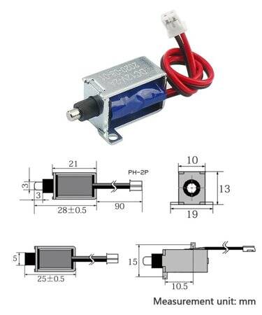 LY-078 DC24V Push-Pull Electromagnetic Lock - 2