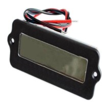LY6W Exterior With a Shell 12V 24V LCD Lithium Battery Lead Acid Power Monitor Detector Remaining Capacity Blue Color - 2