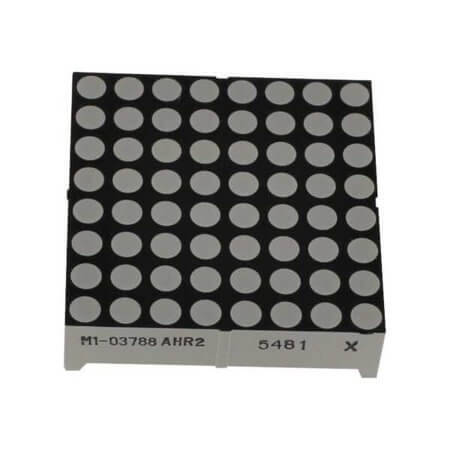 M1-03788AHR2 LED DISPLAY DOTMATRIX 8x8DOT 3.7MM RED - 1