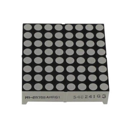 M1-03788AHRG1 LED DISPLAY DOTMATRIX 8x8DOT 3.7MM RED - 1