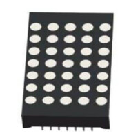 M1-05057ASR1 LED DISPLAY DOTMATRIX 5x7DOT 45.72MM RED - 1