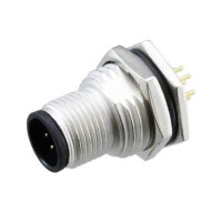 M12A-08PMMP-SF8002 CONNECTOR PLUG 8P MALE - 1