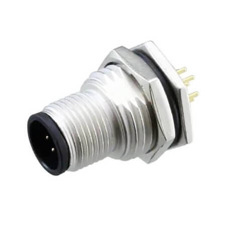 M12A-08PMMP-SF8002 CONNECTOR PLUG 8P MALE - 1