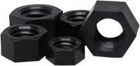 M16 Black Hexagonal Nylon Nut - 4