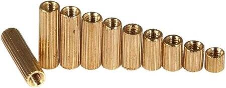 M2 13mm Round Double Pass Monitoring Security Columns Camera Stud - 2