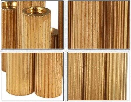 M2 13mm Round Double Pass Monitoring Security Columns Camera Stud - 4