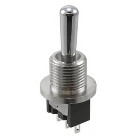 M2019B2B3W01 SWITCH TOGGLE ON-OFF 6A 125V SPST IP67 - 1