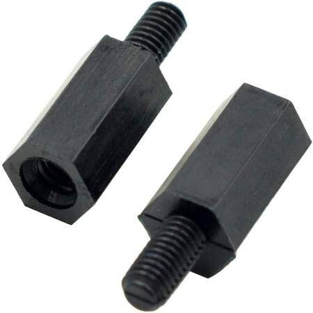 M3x10+6mm Black Nylon standoff - 3