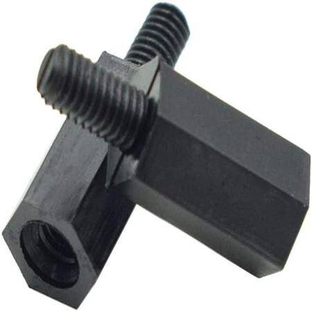 M3x10+6mm Black Nylon standoff - 4