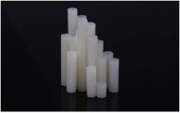 M3x5mm White Nylon Double Pass Hexagonal Column Isolation Column - 2