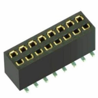 M50-3150842 FEMALE HEADER 16PIN (2X8) 1.27MM - 1