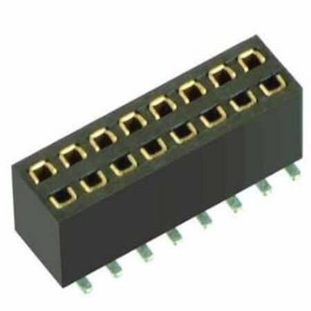 M50-3150842 FEMALE HEADER 16PIN (2X8) 1.27MM - 1