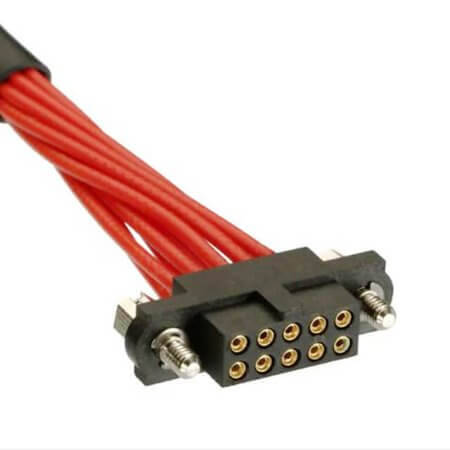 M80-4611005 CONNECTOR RCPT 2mm 10P CRIMP GOLD 24-28AWG - 1