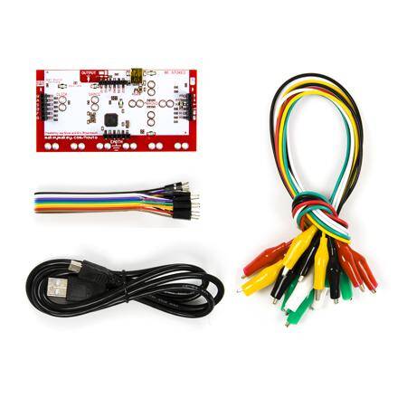 Makey Set Deluxe Kit With USB Cable Dupond Line Alligator Clips for Children Kids With Paper Box - 12