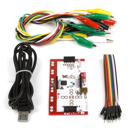 Makey Without Logo Set Deluxe Kit With USB Cable Dupond Line Alligator Clips for Children Kids With Plastic Bag - 2