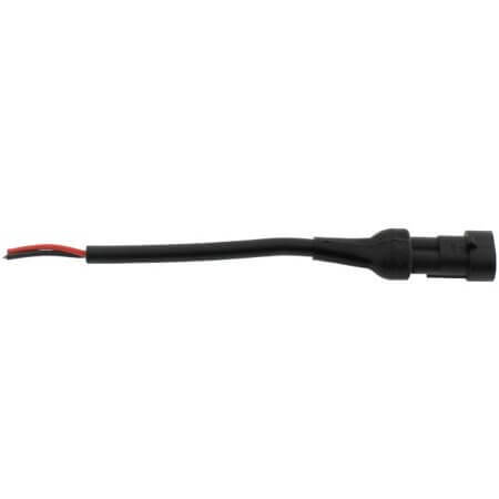 MALE HOUSING-2P-90MM CONN.2PIN(1x2) 6.00MM CABLE L:90mm MALE RED/BLACK - 1