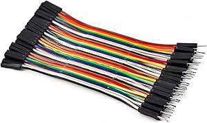Male to Female Dupont Line 40 Pin 10cm 24AWG - 1
