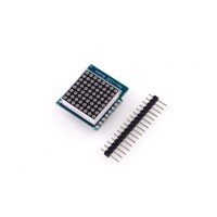 Matrix LED Shield V1.0.0 for WEMOS D1 Mini 8x8 Matrix Lattice Red LED Module - 4