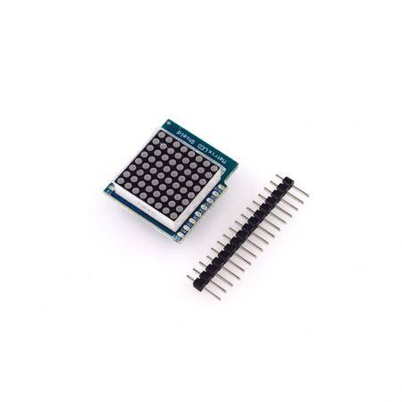 Matrix LED Shield V1.0.0 for WEMOS D1 Mini 8x8 Matrix Lattice Red LED Module - 4