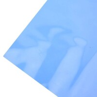 Mavi 3-6W Yüksek İletkenlik Tüm Parça Termal Silika Jel CPU Dizüstü Bilgisayar Led Güç Isı Emicisi Termal Bant Olmadan Boyut:16-0x200x400mm - 2