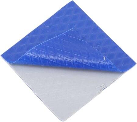 Mavi 3-6W Yüksek İletkenlik Tüm Parça Termal Silika Jel CPU Dizüstü Bilgisayar Led Güç Isı Emicisi Termal Bant Olmadan Boyut:9-0x200x400mm - 5