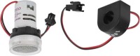 Mavi AC50-500V 0-100A 0-100Hz 22mm AD16-22AVHz Kare Kapaklı LED Voltmetre Ampermetre Hertz Metre - 2