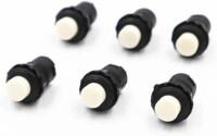 Mavi DS-428 12mm 2 Pin Kendinden Kilitli Açma-Kapama Buton Anahtarı - 1