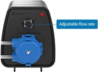 Mavi NKP-DA-B06B 24V Minyatür Peristaltik Sıvı Pompası BPT Tüplü Tüp Boyutu 2mm ID X 4mm OD Minimum akış 40ML/Min - 3