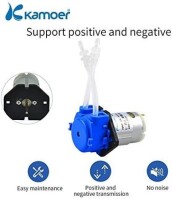 Mavi NKP-DA-S06B 24V Peristaltik Sıvı Pompası Silikon Tüplü Tüp Boyutu 2mm ID x 4mm OD Minimum akış 40ML/Min - 2