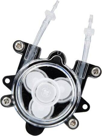 Mavi NKP-DC-B04B 12V Minyatür Peristaltik Sıvı Pompası BPT Tüplü Tüp Boyutu 1mm ID x 3.3mm OD Minimum akış 11ML/Min - 1