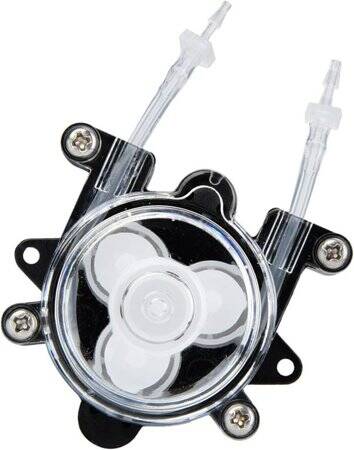 Mavi NKP-DC-B04B 12V Minyatür Peristaltik Sıvı Pompası BPT Tüplü Tüp Boyutu 1mm ID x 3.3mm OD Minimum akış 11ML/Min - 3