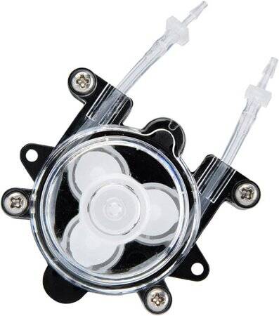 Mavi NKP-DC-B04B 12V Minyatür Peristaltik Sıvı Pompası BPT Tüplü Tüp Boyutu 1mm ID x 3.3mm OD Minimum akış 11ML/Min - 5