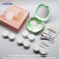 Mavi Taşınabilir Ultrasonik Kontakt Lens Temizleyici - Pilli - 3