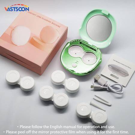 Mavi Taşınabilir Ultrasonik Kontakt Lens Temizleyici - Pilli - 3