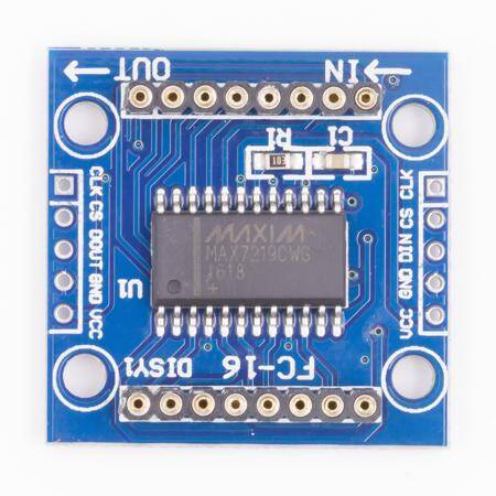 MAX7219 Dot Matrix Module Microcontroller Module DIY KIT Red - 4