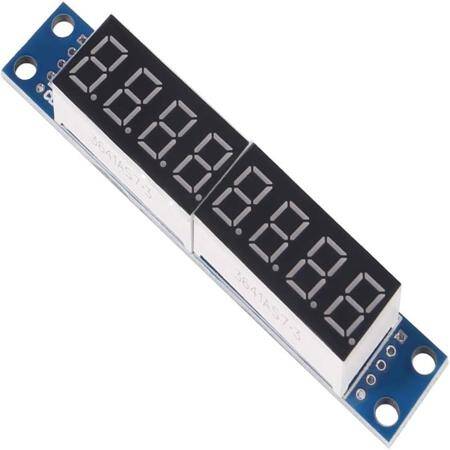 MAX7219 LED Module 8-Digit 7 Segment Digital LED Red Display Tube for Arduino MCU - 4