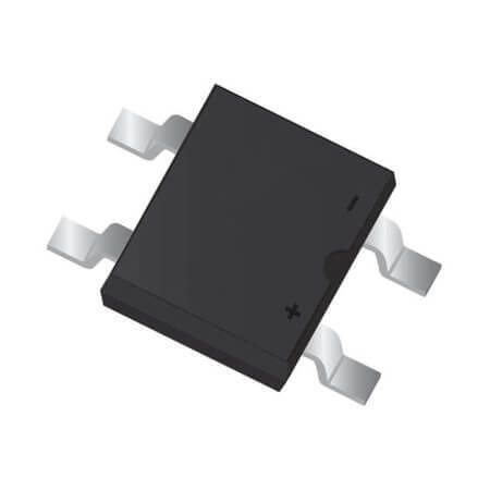 MB4F-10_R2_00001 DIODE BRIDGE 1A 400V 1PH MBF SMT GLASS PASSIVATED - 1