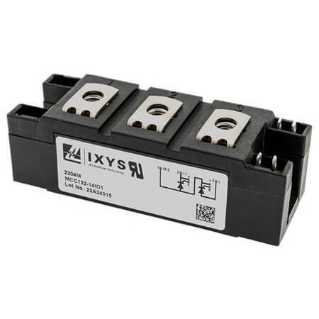 MCC132-14IO1 THYRISTOR MOD.DUAL 130A 1400V Y4-M6 CHASSIS - 1