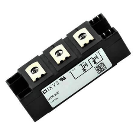 MCC200-14IO1 THYRISTOR MOD.DUAL 216A 1400V Y4-M6 CHASSIS - 1