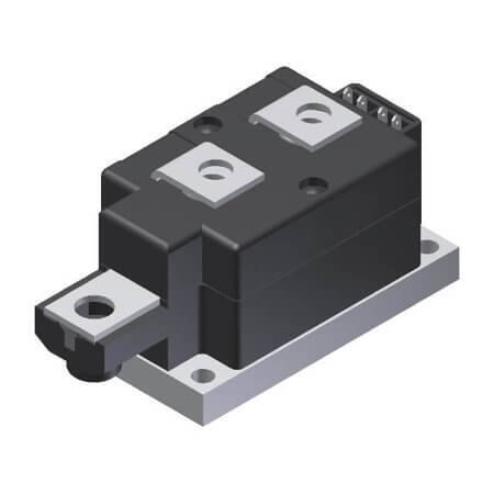 MCC224-20IO1 THYRISTOR MOD.DUAL 250A 2000V Y1-CU CHASSIS - 1