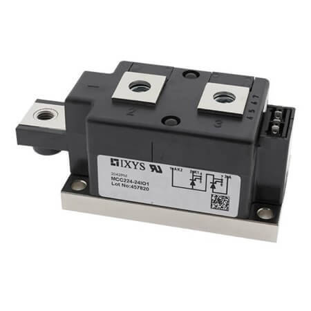 MCC224-24IO1 THYRISTOR MOD.DUAL 250A 2400V Y1-CU CHASSIS - 1
