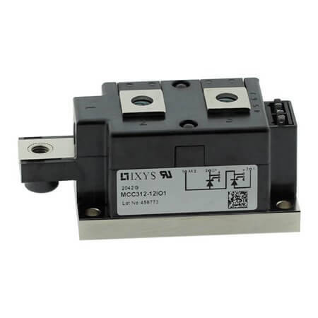 MCC312-12IO1 THYRISTOR MOD.DUAL 320A 1200V Y1-CU CHASSIS - 1