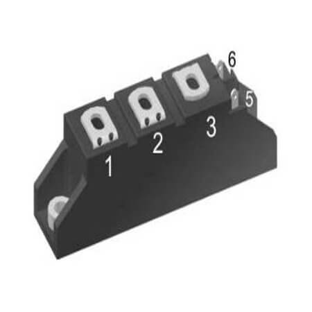 MCC44-16IO8B THYRISTOR MOD.DUAL 49A 1600V TO240AA CHASSIS - 1