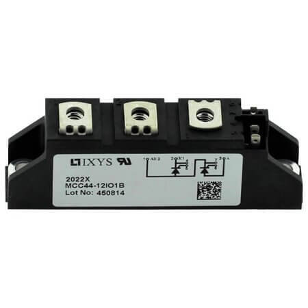 MCC44-18IO1B THYRISTOR MOD.DUAL 49A 1800V TO240AA CHASSIS - 1