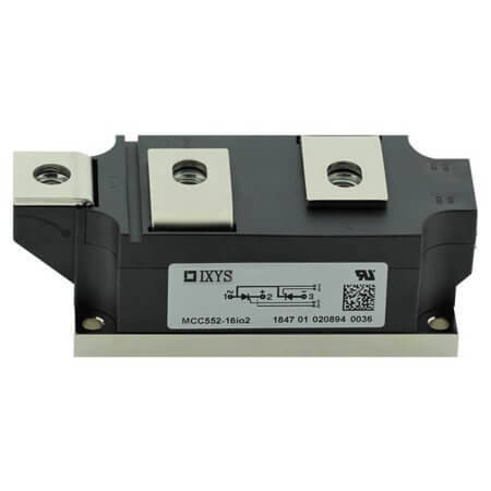 MCC552-16IO2 THYRISTOR MOD.DUAL 550A 1600V WC-501 CHASSIS - 1